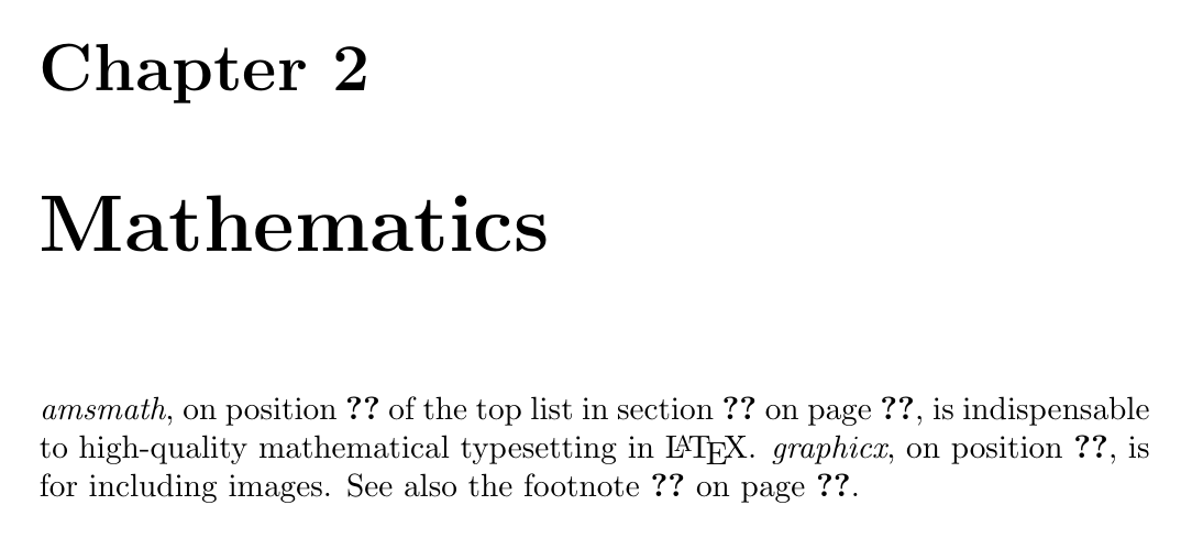 Chapter 07 Using Cross References LaTeX Beginner s Guide