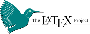 LaTeX logo: hummingbird