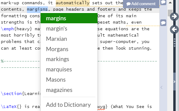 Change font size in editor - Overleaf, Online LaTeX Editor